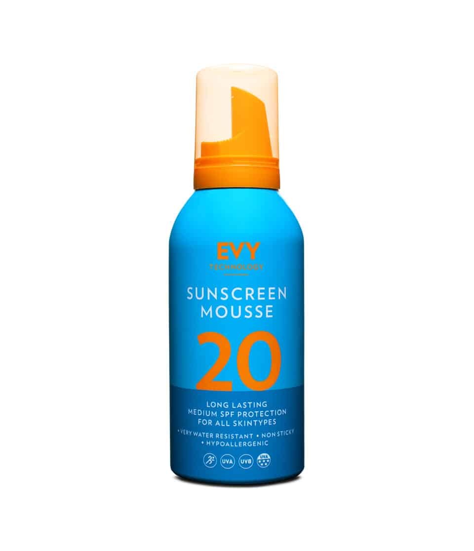 Sunscreen Mousse SPF 20 de EVY Technology