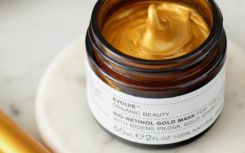 Bio-Retinol Gold Mask de Evolve